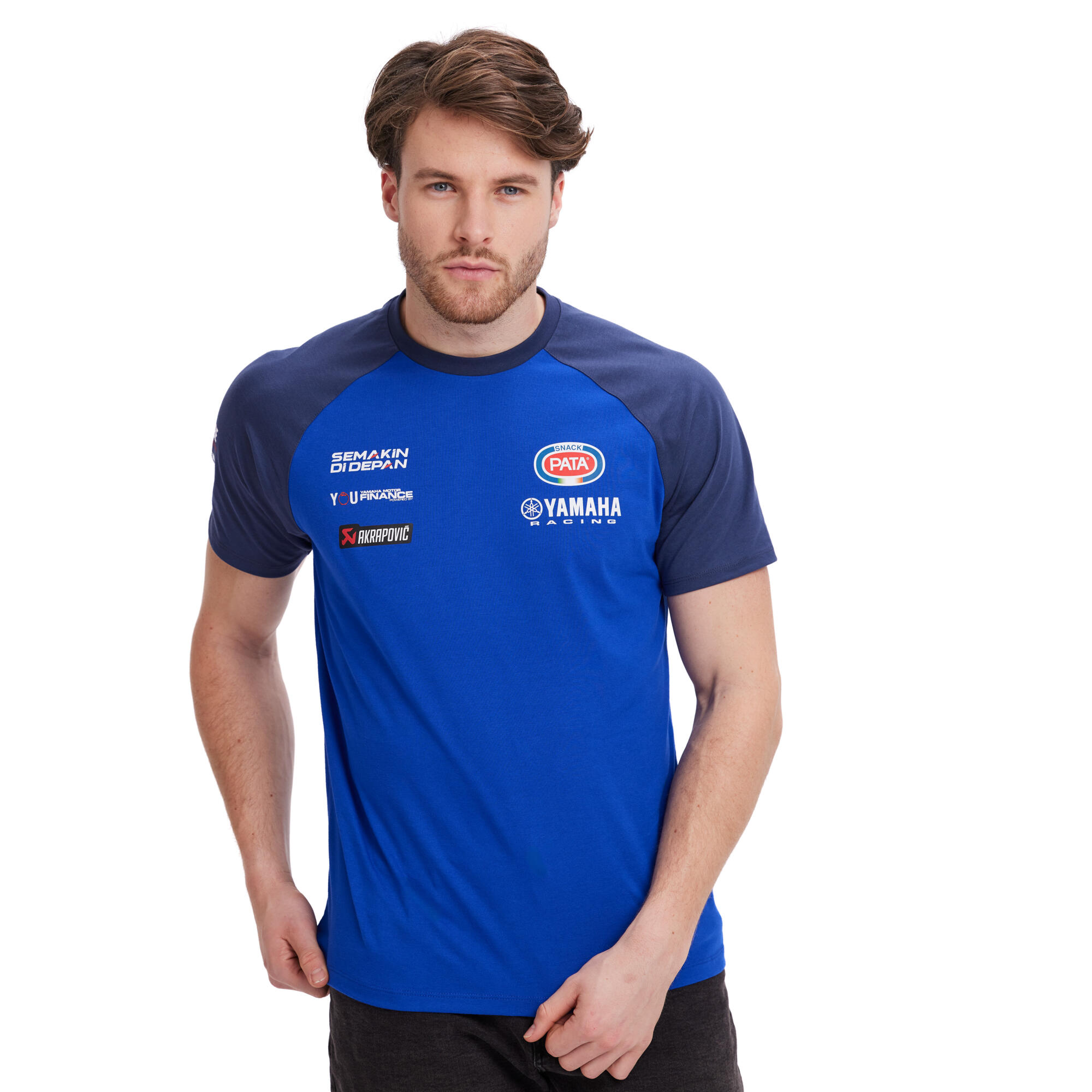 Replika Herren-T-Shirt des offiziellen Yamaha WorldSBK-Teams