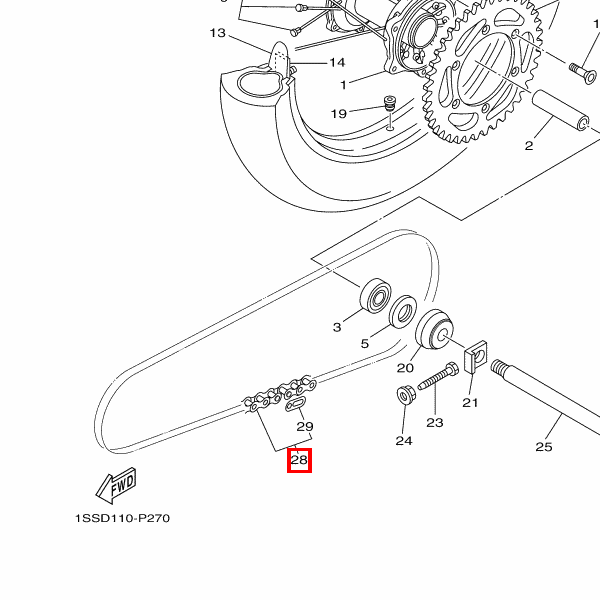 Kette (DID520DMA2-114LL)