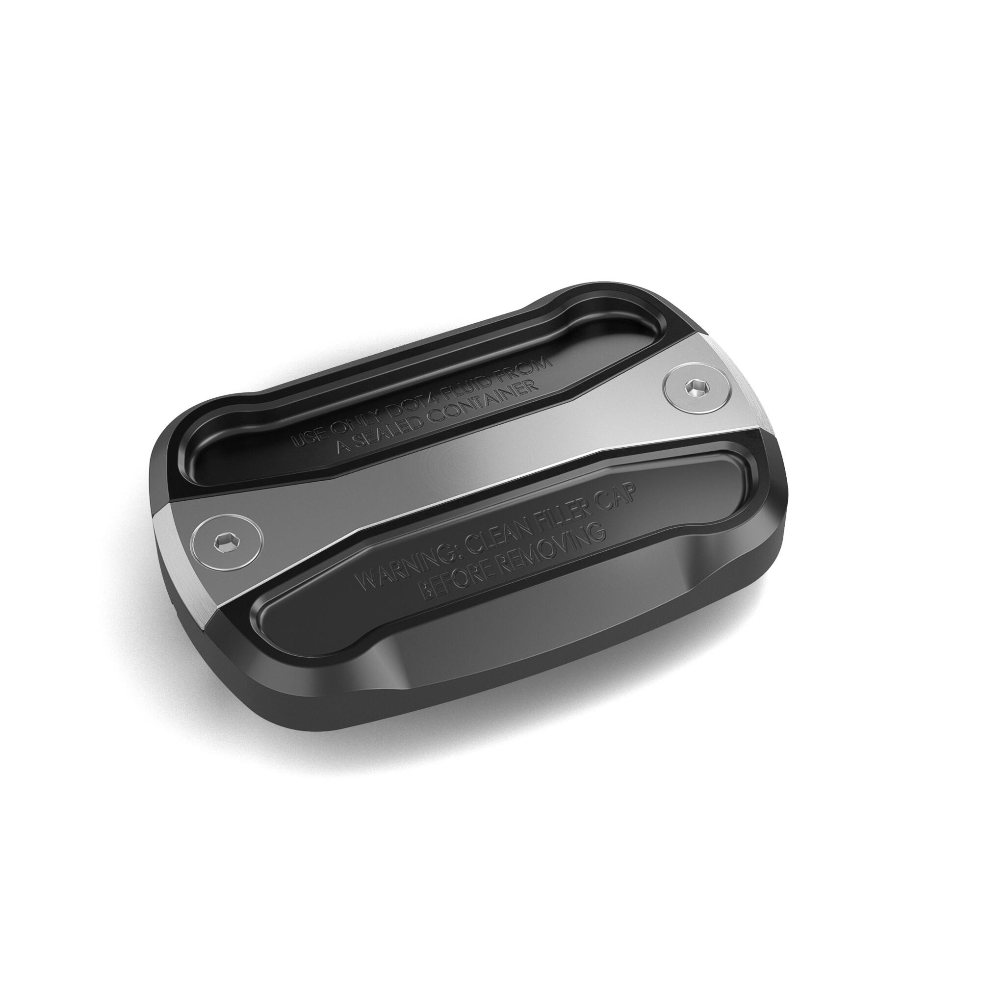 Aluminium Schutz für Bremsflüssigkeitsbehälter in Silberfarbe