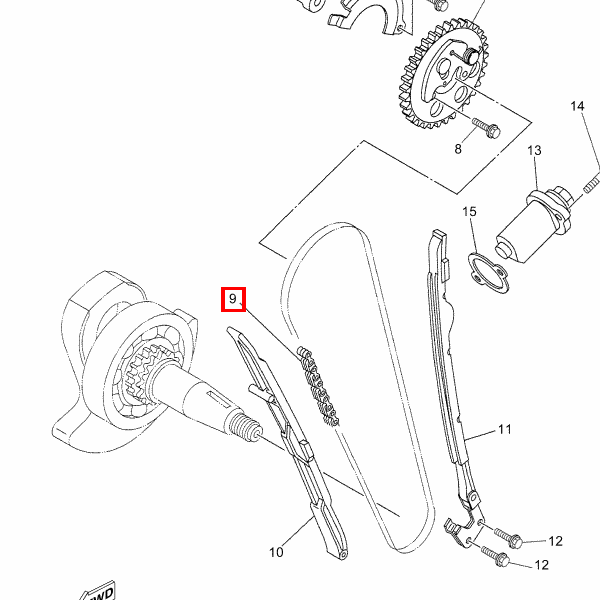 Kette (98XRH2010-126M)