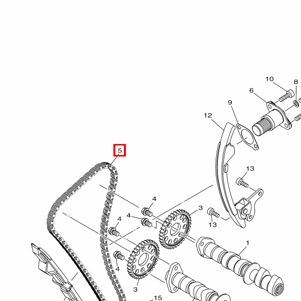 Kette (98XRH2015-118M)