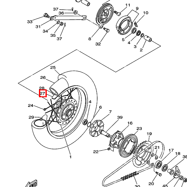 Felgenband (4.00-18)