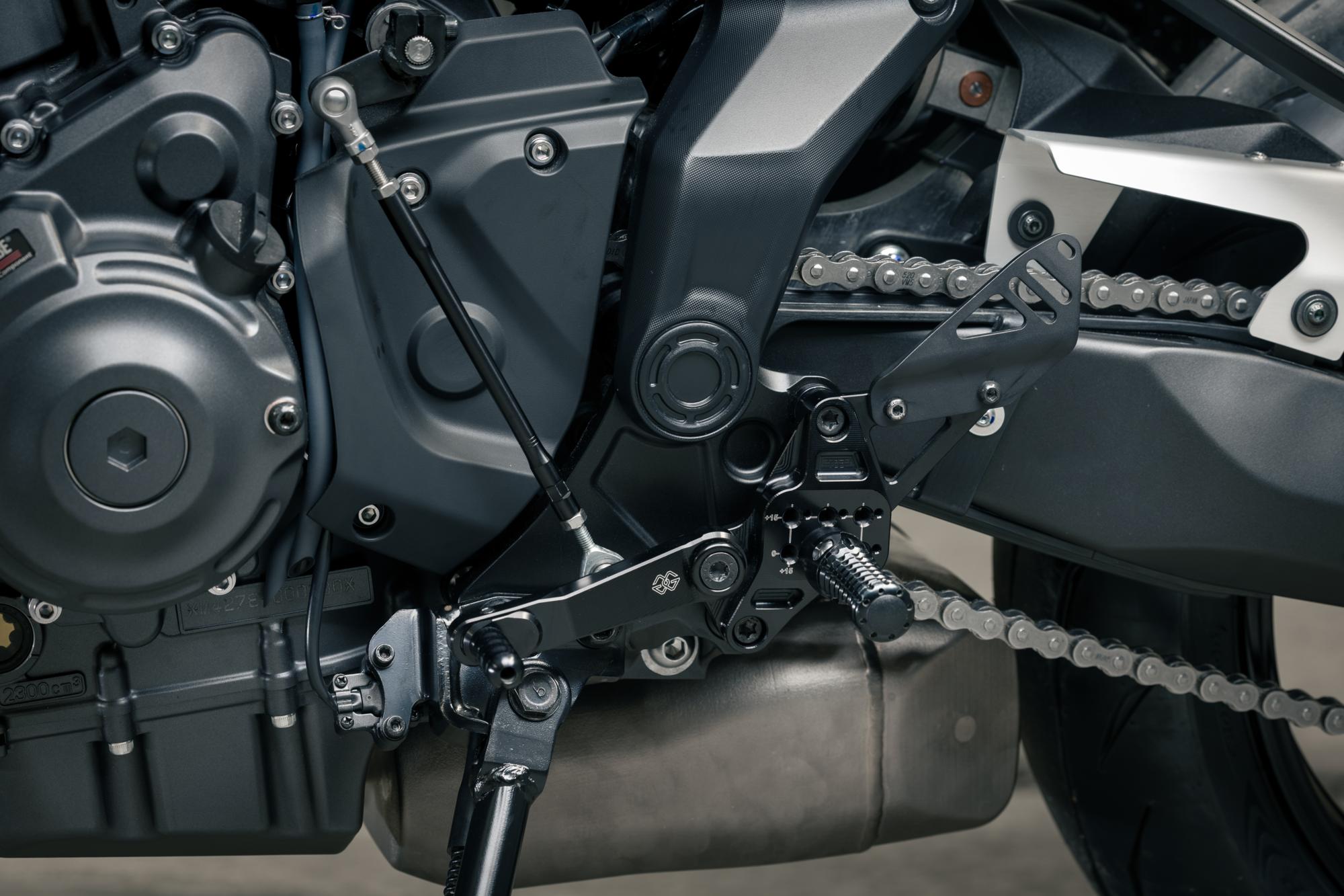 Zubehör-Fußrasten für MT-07