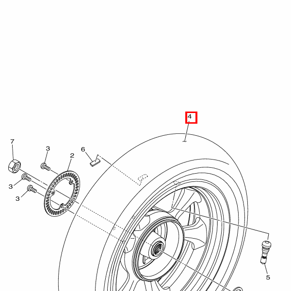 Reifen (IRC, 130/70-13 M/C 63P)