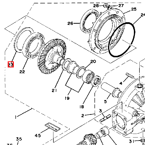 Distanzscheibe Zahnrad (95-110-5,5)