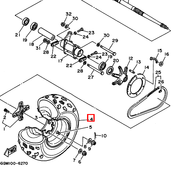 Reifen AT20X10-9 KT877 T/L Dunlop