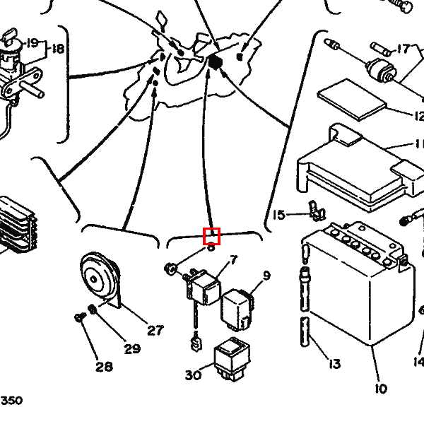 Anlassrelais Komplett (MS5D-231)