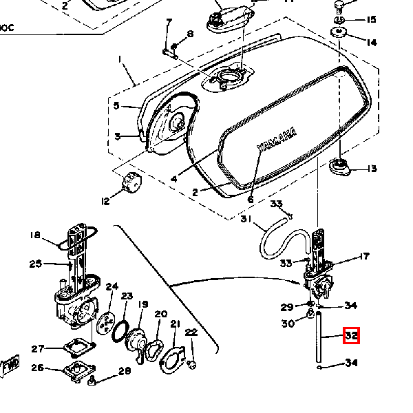 Schlauch (6-120) (813-24316-00)
