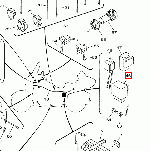 Relais komplett (5EA-00)
