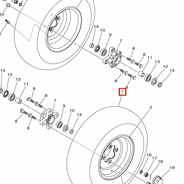 Reifen (AT22 x 7-10 M919)