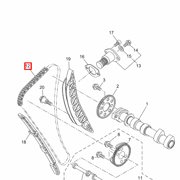Kette (T098XRH2015-134P)