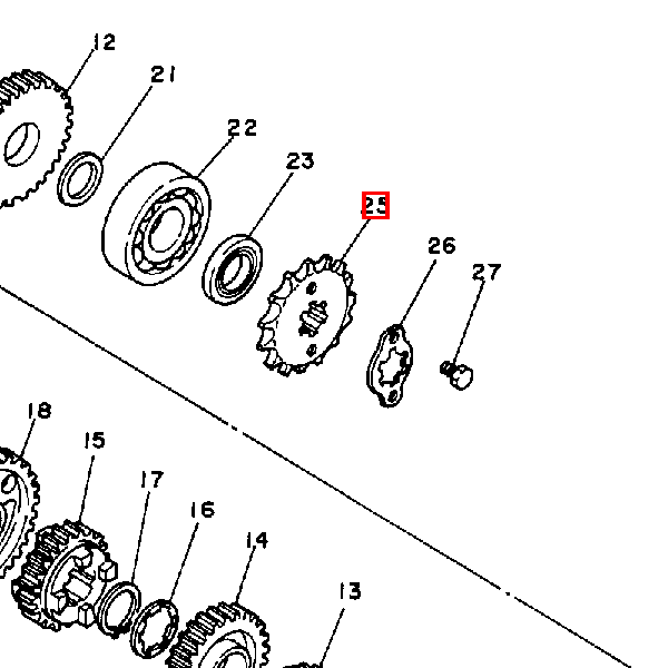 Kettenrad (54G1746120)