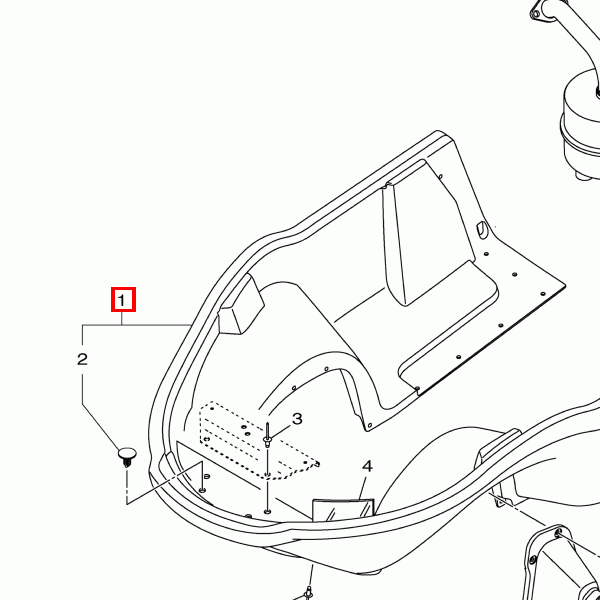 Unterbodenverkleidung, schwarz-120