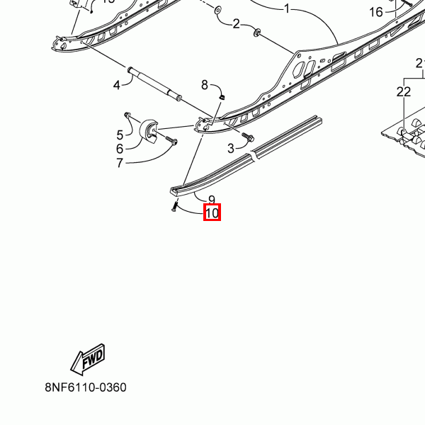 Schraube, Maschinengewinde PHFH 1/4-