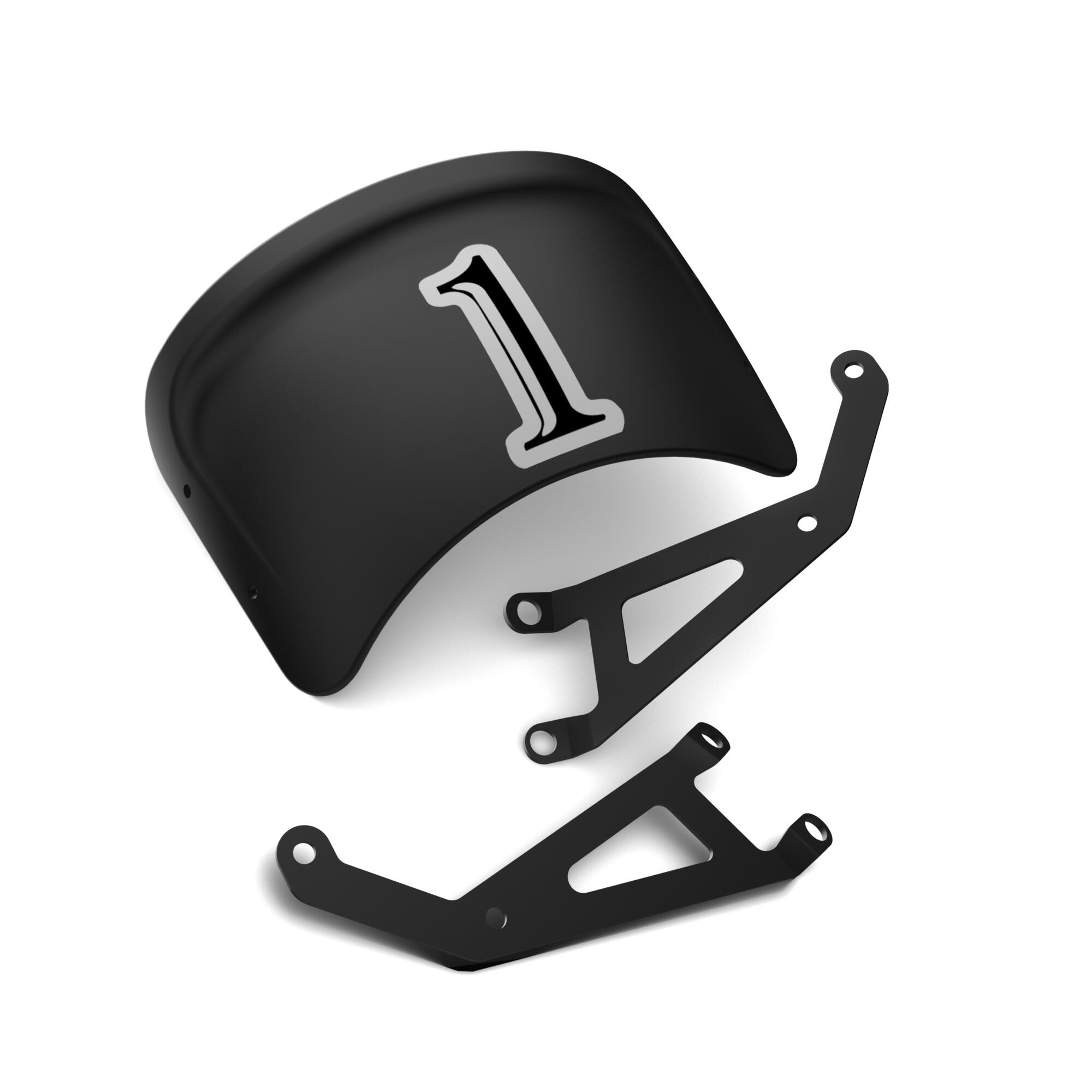 Vorderes Nummernfeld