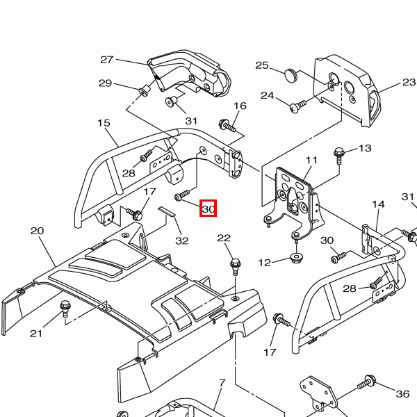 Blindniet (98901-08020-00)