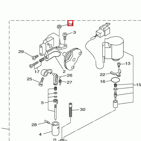 Mutter (95302-04700-00)