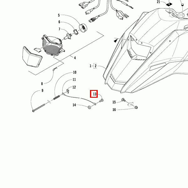 Schraube, Maschinengewinde TSPNH 10-