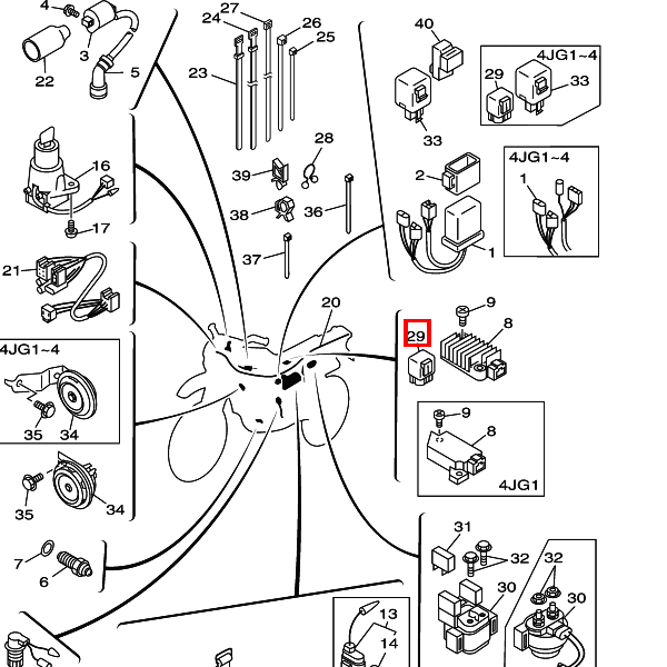 Relais Komplett (3RW-00)