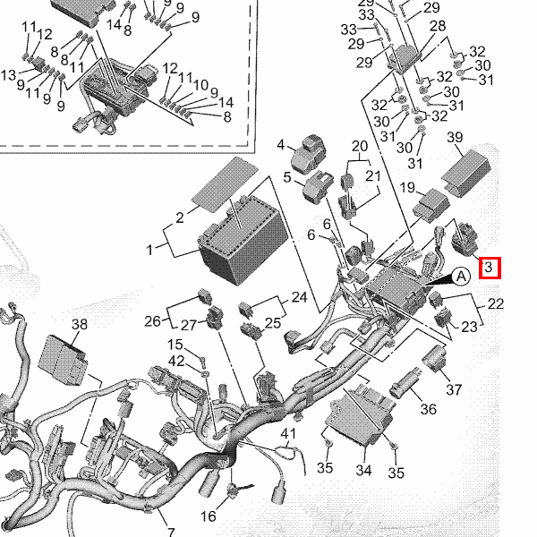 Anlassrelais Komplett (RC19-107A)