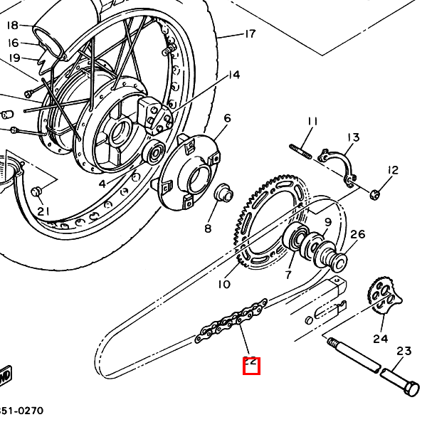 Kette (DID520V2-106LE)