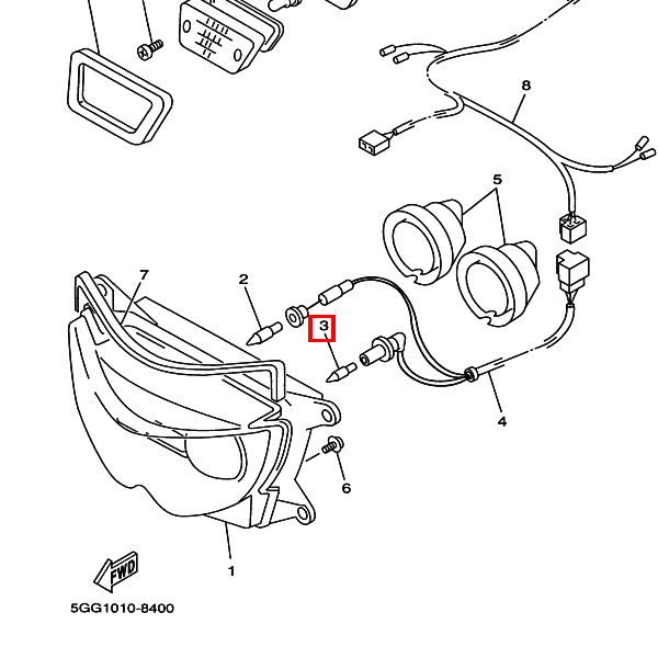 Glühbirne (12V-55W H1) Halogen