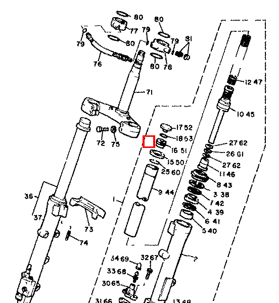 Dichtung (42H-23163-00-00)