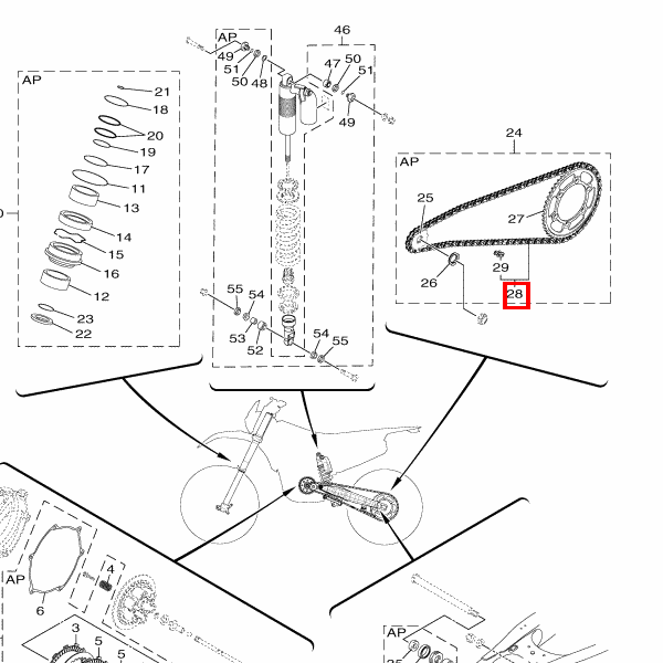 Kette (DID520MXV5-114LL)