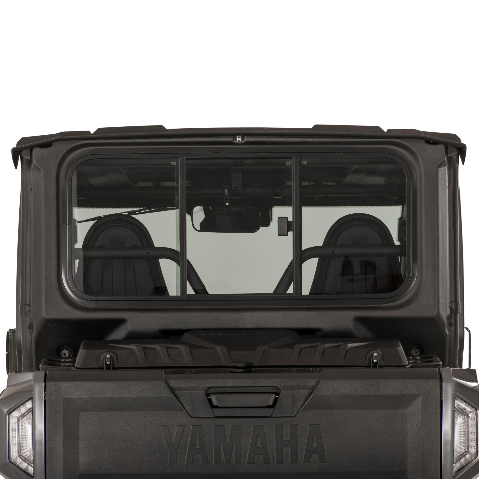 Hinteres Glasfenster im Hard Cab Gehäusesystem