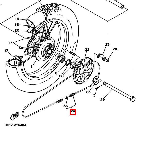 Kette (D.I.D.428V.1-120L)
