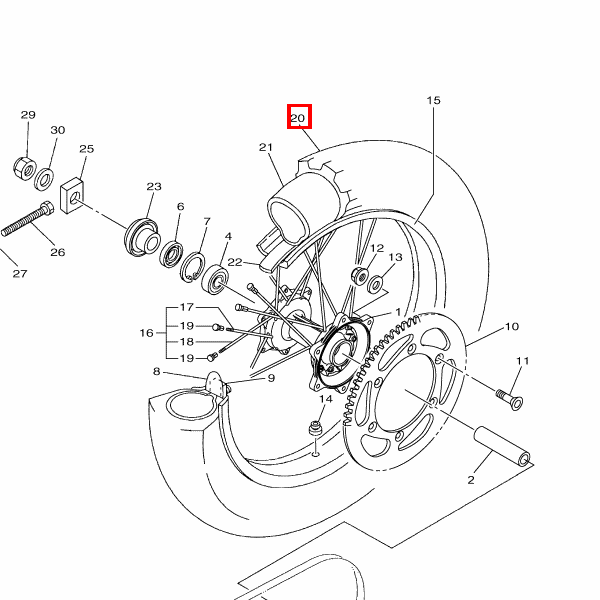 Reifen (110/100-18 64M AT81) Dunlop