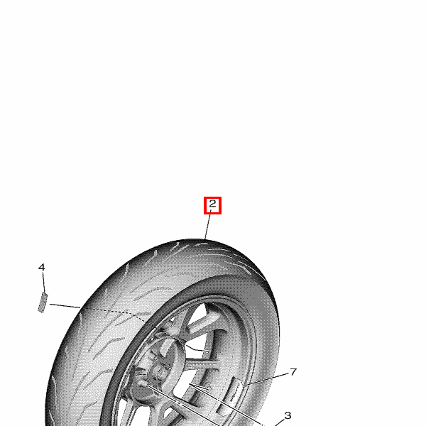 Reifen (140/70-14 M/C 62P)