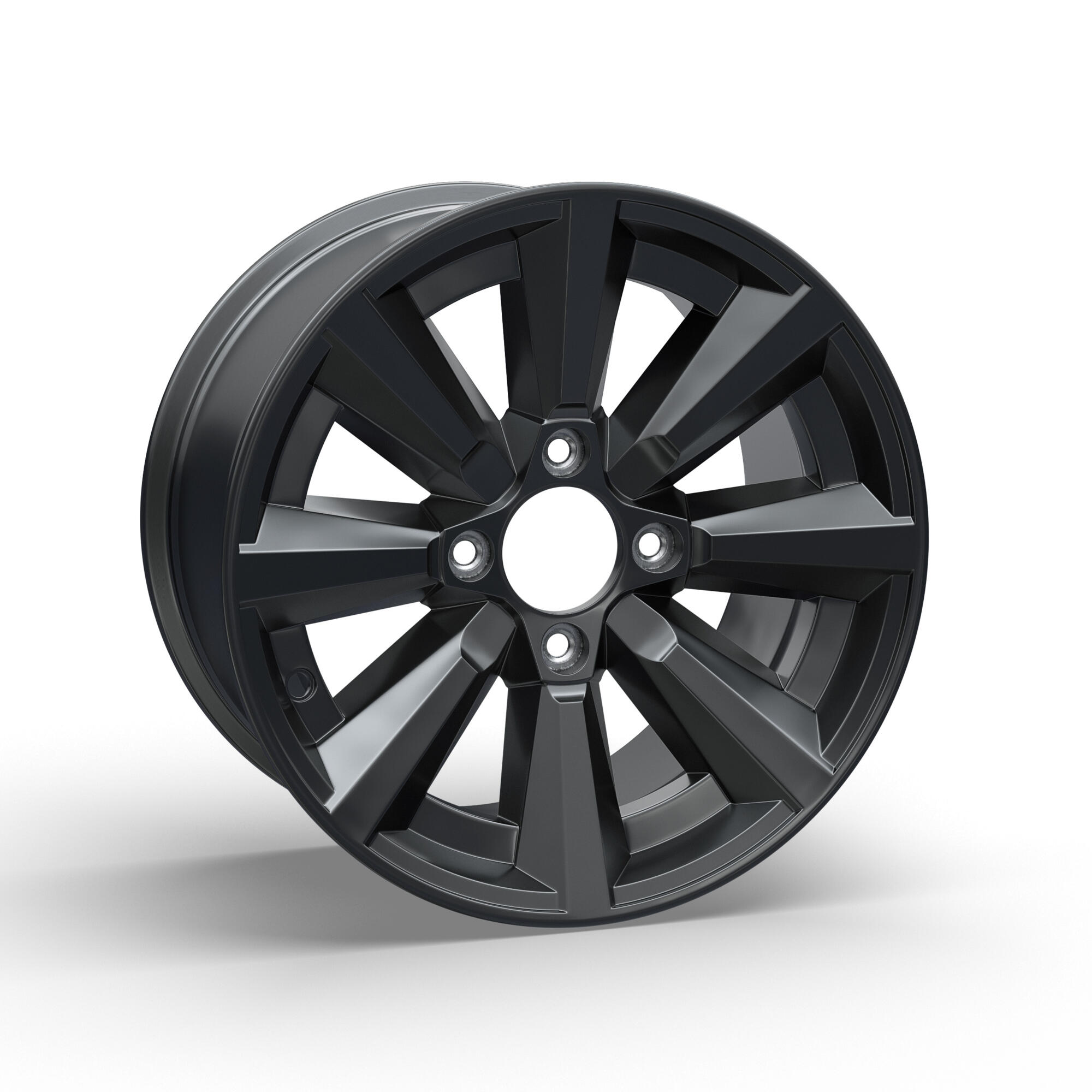 Leichtmetallfelge vorne und hinten 10"x14"