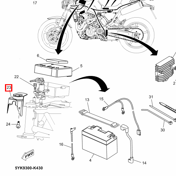 Abdeckung Hauptschalter