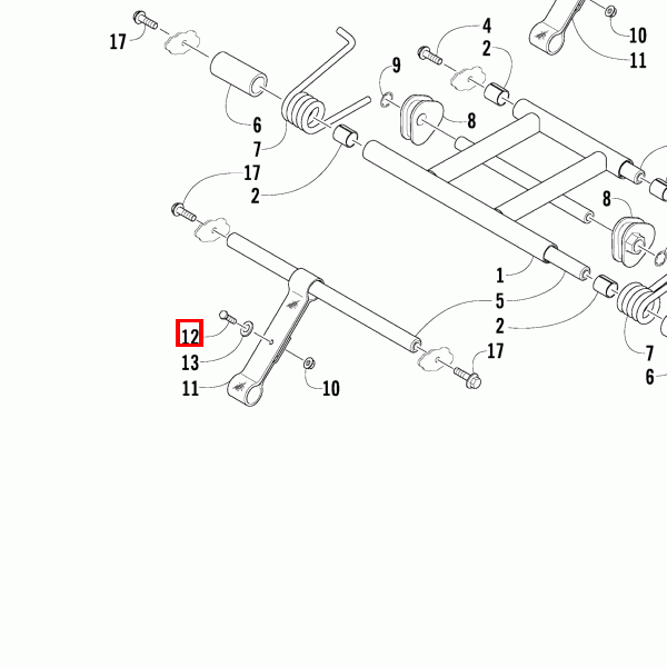 Schraube, Kappe-HH 1/4-20X