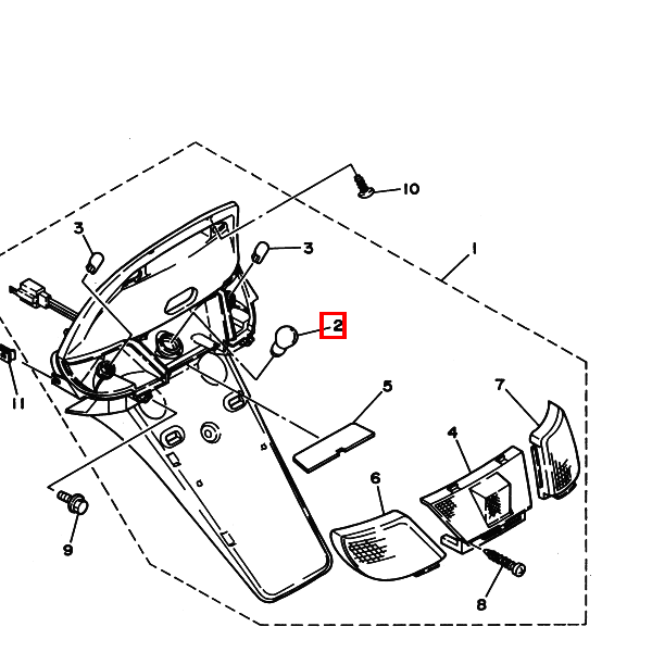 Glühbirne (12V-21/5W), Rücklicht