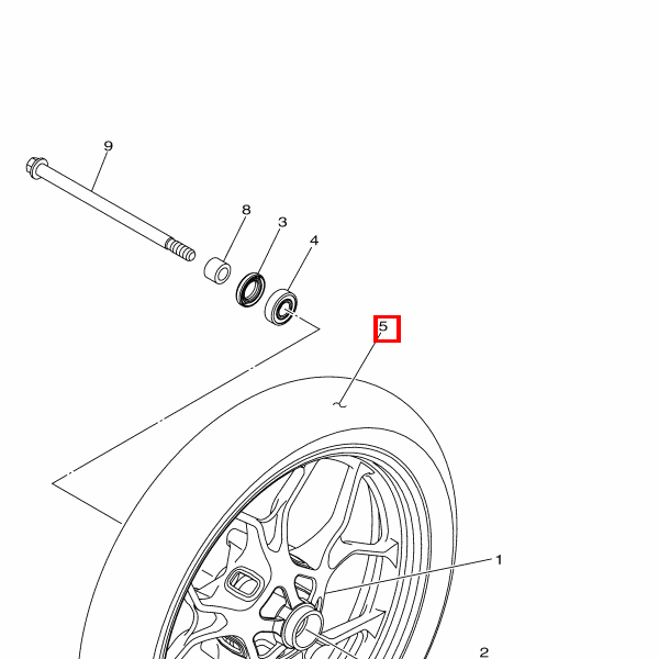 Reifen (110/70-17 M/C 54S RX-01F)