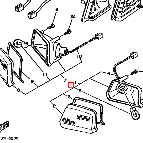 Glühlampe, Blinker (12V-21W)