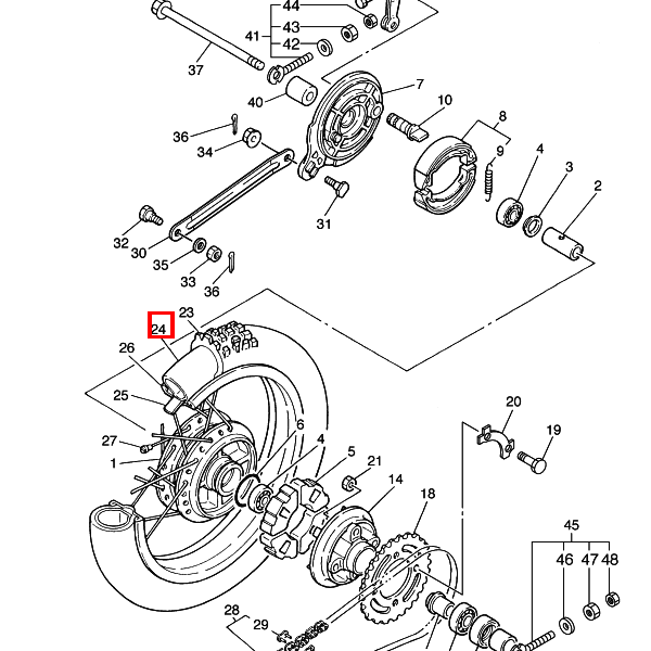 Schlauch (2.75/3.00-12 TR4)