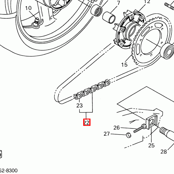 Kette (DID50ZVM-114LL)