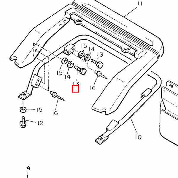 Blindniet (98902-08025-00)