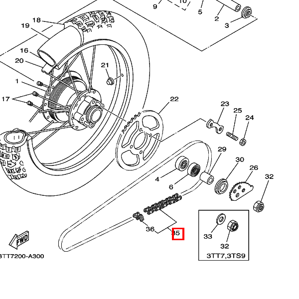 Kette (DID428HG-116LL)