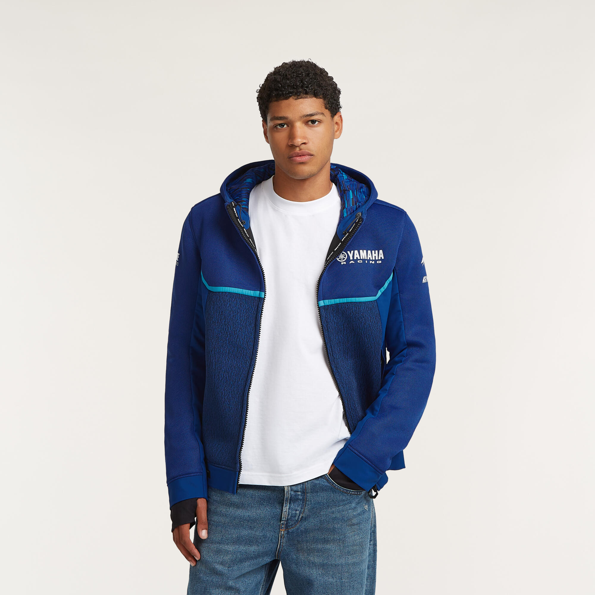 Herren Motorradjacke Paddock Blue