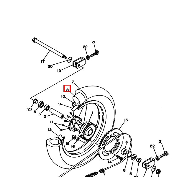 Schlauch (80/100-14 M/C TR4) Dunlop