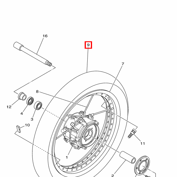 Reifen (110/80R19 M/C 59V) Bridgestone