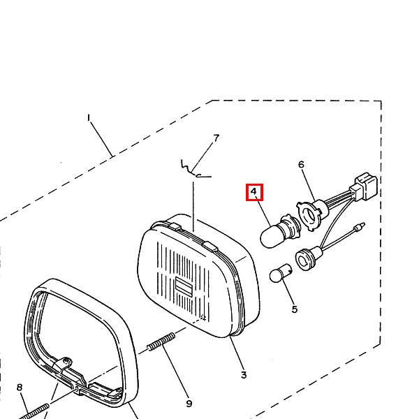 Glühlampe (12V-25/25W)