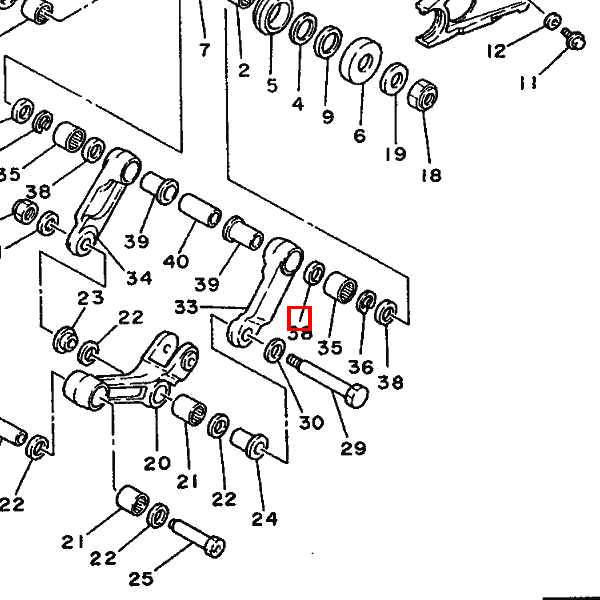 Zylinderrollenlager (YT202720E01)