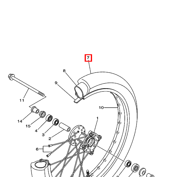 Reifen (70/100-19 42M IX05H)