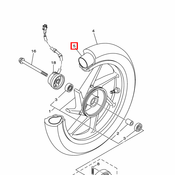 Schlauch (60/100-12 IRC)