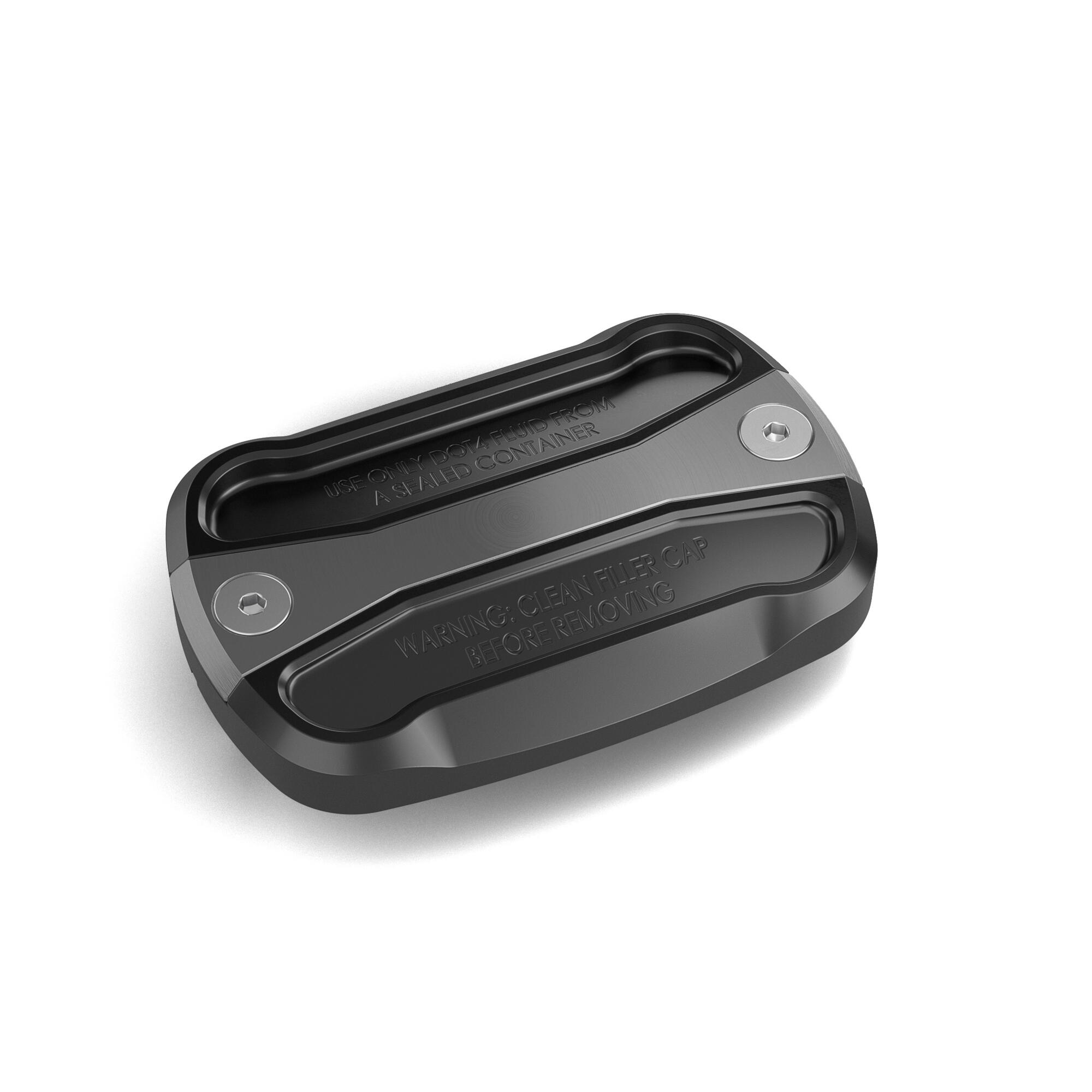 Graue Aluminiumabdeckung für den Bremsflüssigkeitsbehälter